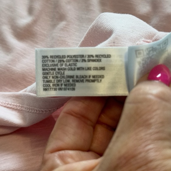 NWT Universal Thread Smocked Jersey Knit Maxi A-Line Dress - Pink XXL - Picture 6 of 6